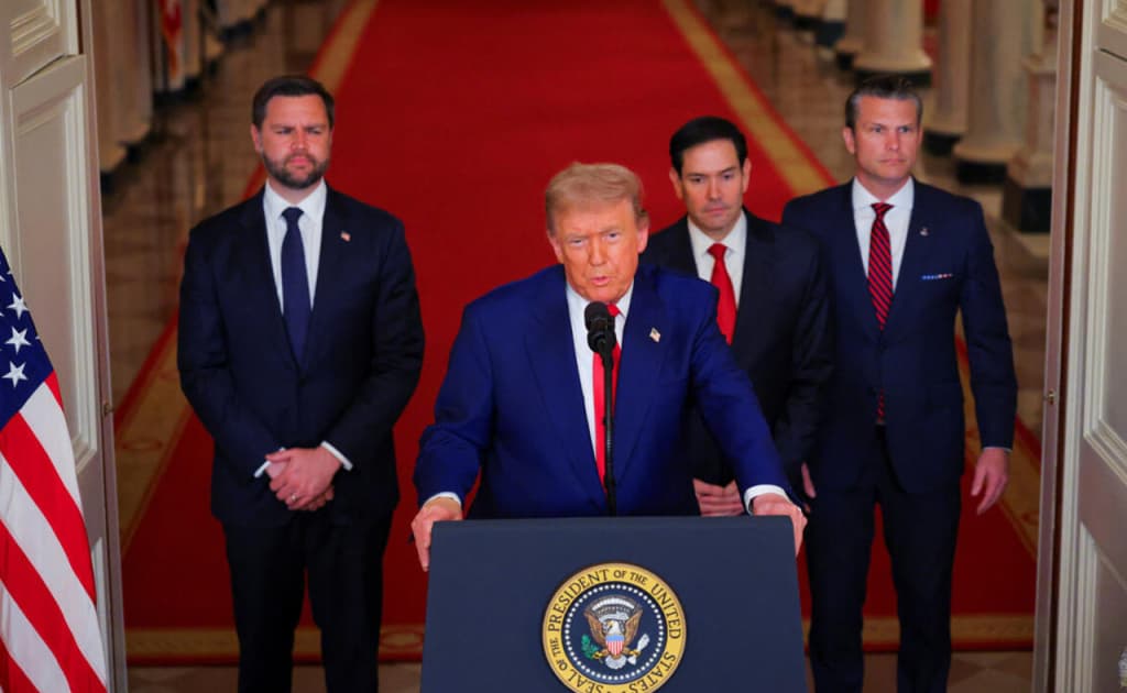 AQSH Eronni bombaladi, Tramp Eronga yanada yangi zarbalar bilan tahdid qildi