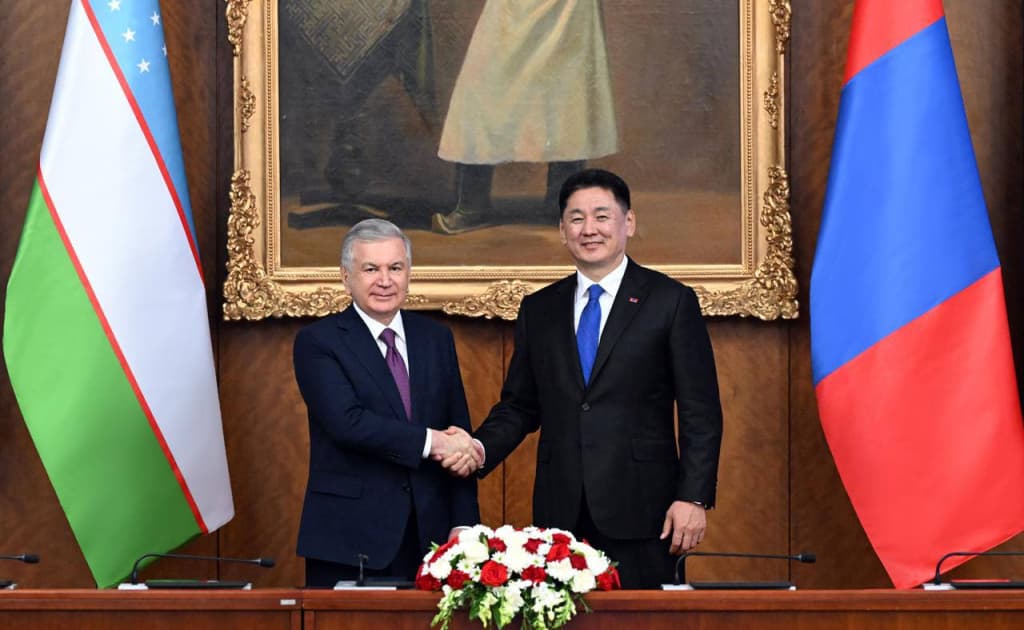 Mirziyoyevning Ulan-Bator safari: dengizsiz davlatlar uchun yo‘l, mo‘g‘ul talabalariga ta’lim va ko‘p qirrali hamkorlik