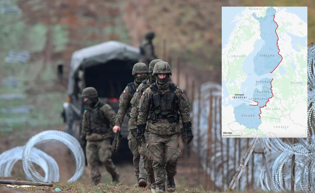 NATO Rossiya va Belarus chegarasidagi 3,5 ming km masofani minalashtirmoqchi