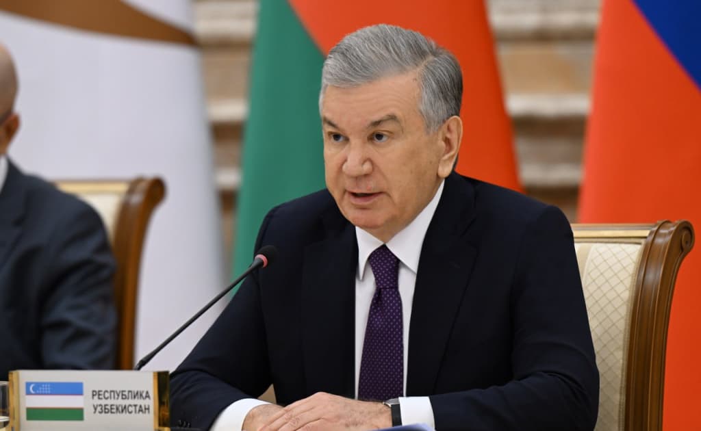 Shavkat Mirziyoyev Yevroosiyo iqtisodiy kengashining yig‘ilishida nutq so‘zladi