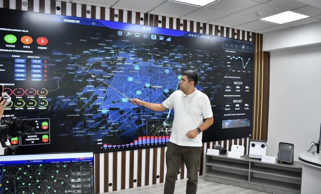 Toshkentda tirbandliklarni prognoz qilish markazi ishga tushirildi