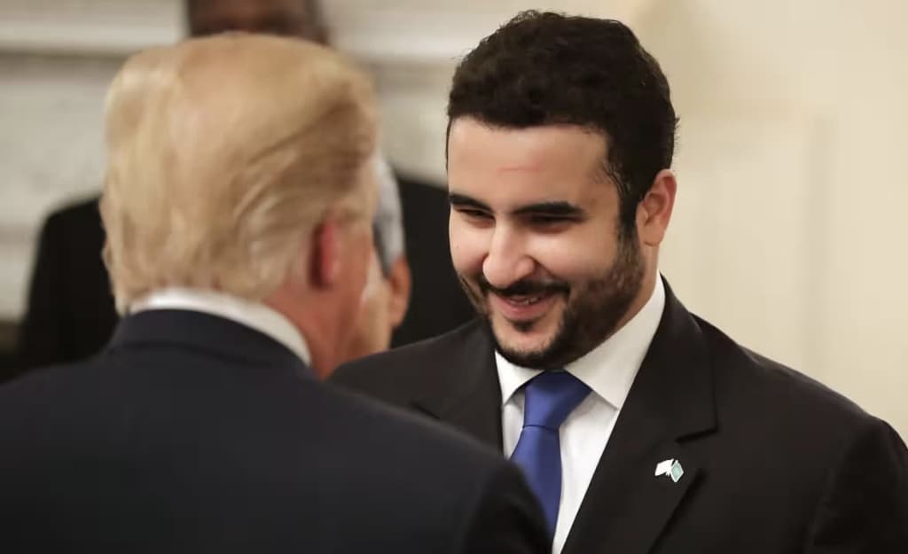 Saudiya Arabistoni mudofaa vaziri Tramp bilan yashirincha uchrashdi