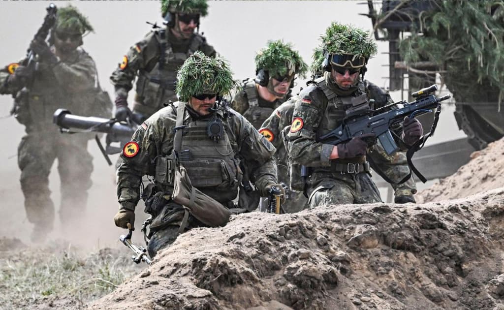 Germaniya armiyaga xarajatlarni ikki barobarga oshirdi, Fransiya esa oshirmoqchi