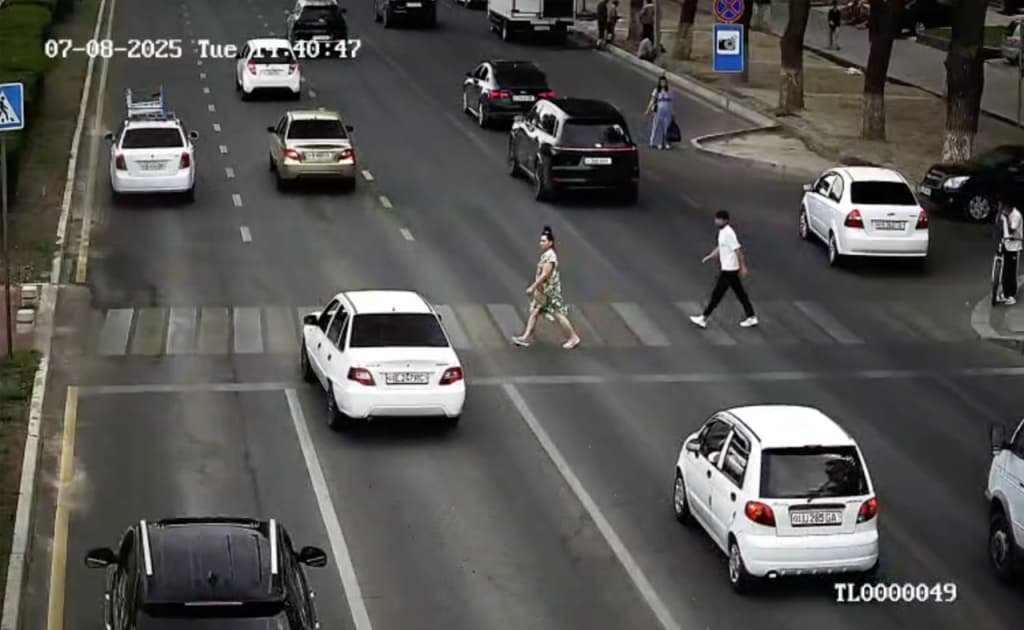 Тошкентда пиёдаларга йўл бермаган ҳайдовчиларни сунъий интеллект орқали жазолаш бошланди