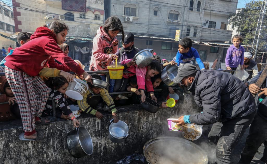 HAMAS: G‘azoning 2 milliondan ortiq aholisi ochlikdan o‘lish xavfi ostida qolmoqda