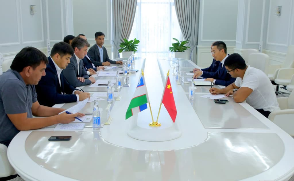 Xitoy kompaniyasi Toshkentda yirik investitsiya loyihalarini amalga oshirmoqchi