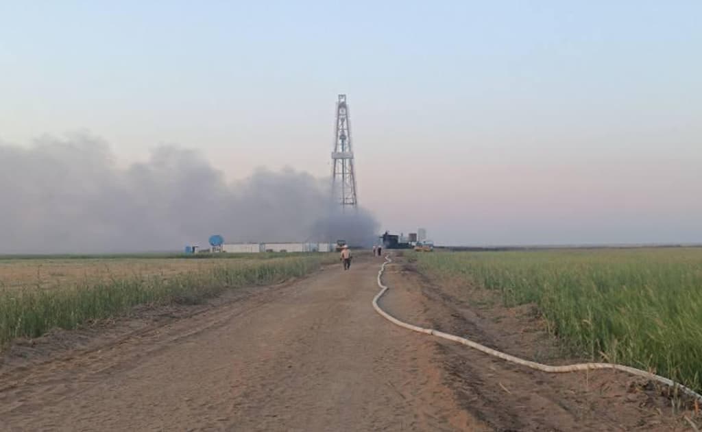 Mo‘ynoqdagi quduqdan chiqayotgan gaz aholi turar joylaridan uzoqda va tarkibi zararsiz