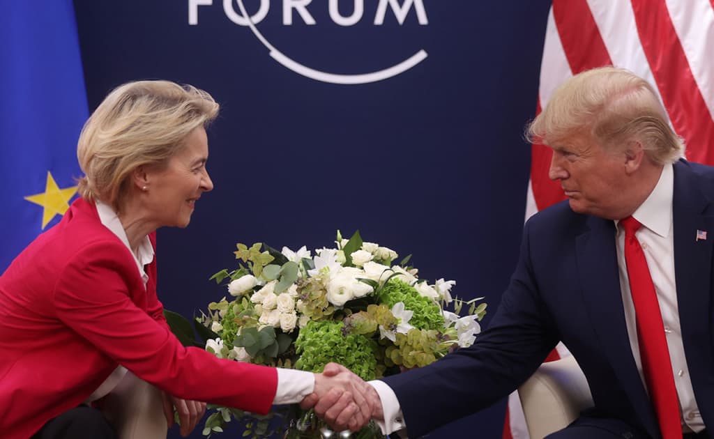 Yevropa 2027 yilgacha Rossiyadan neft va gaz olishni to‘xtatadi — Tramp bilan yangi shartnoma imzolandi