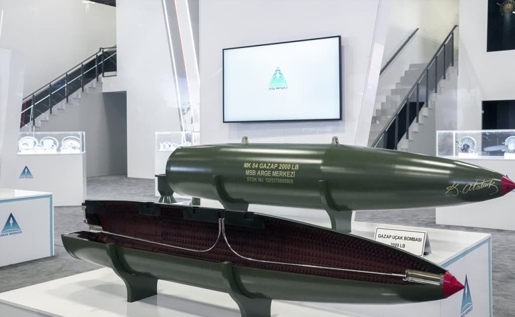 «G‘azab» va «Sharpa»: Turkiya tarixidagi eng dahshatli bombalarni ko‘rsatdi