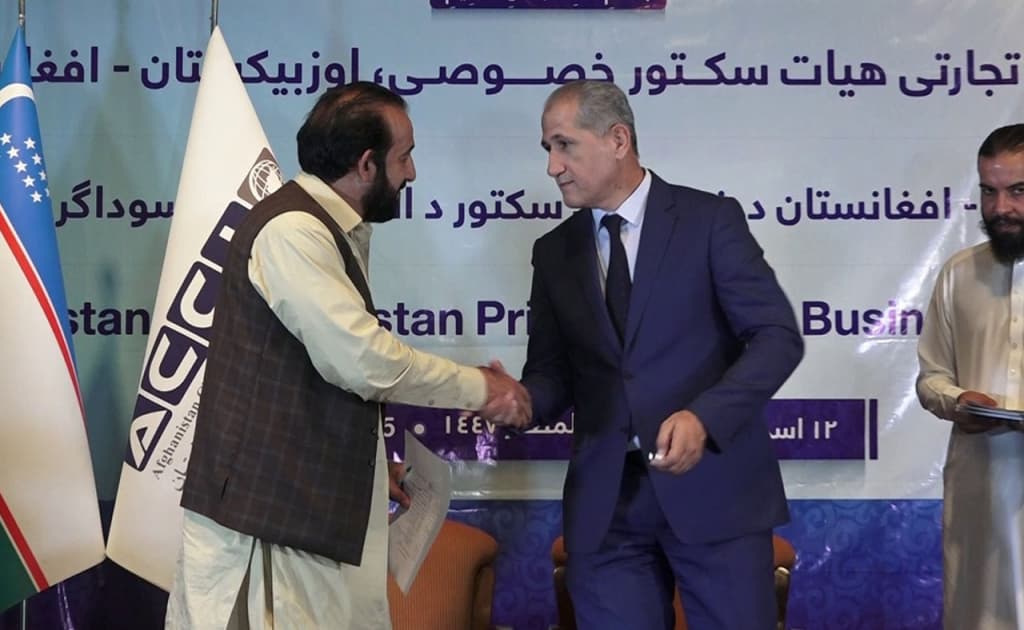 O‘zbekiston va Afg‘oniston tadbirkorlari 20 mln dollarlik kelishuvga erishdi