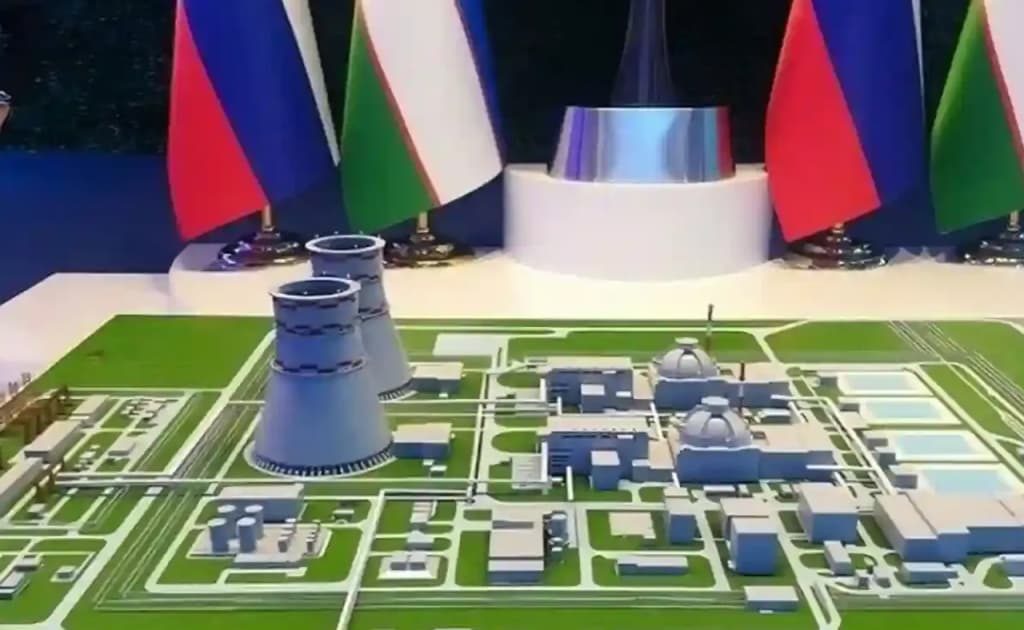 O‘zbekistonda kichik AES qurilishida ilk tamal toshi 2026 yil martda quyiladi