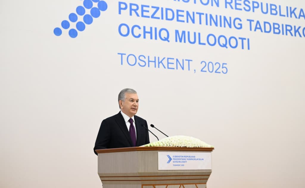 Prezident Shavkat Mirziyoyev tadbirkorlar bilan muloqot boshladi