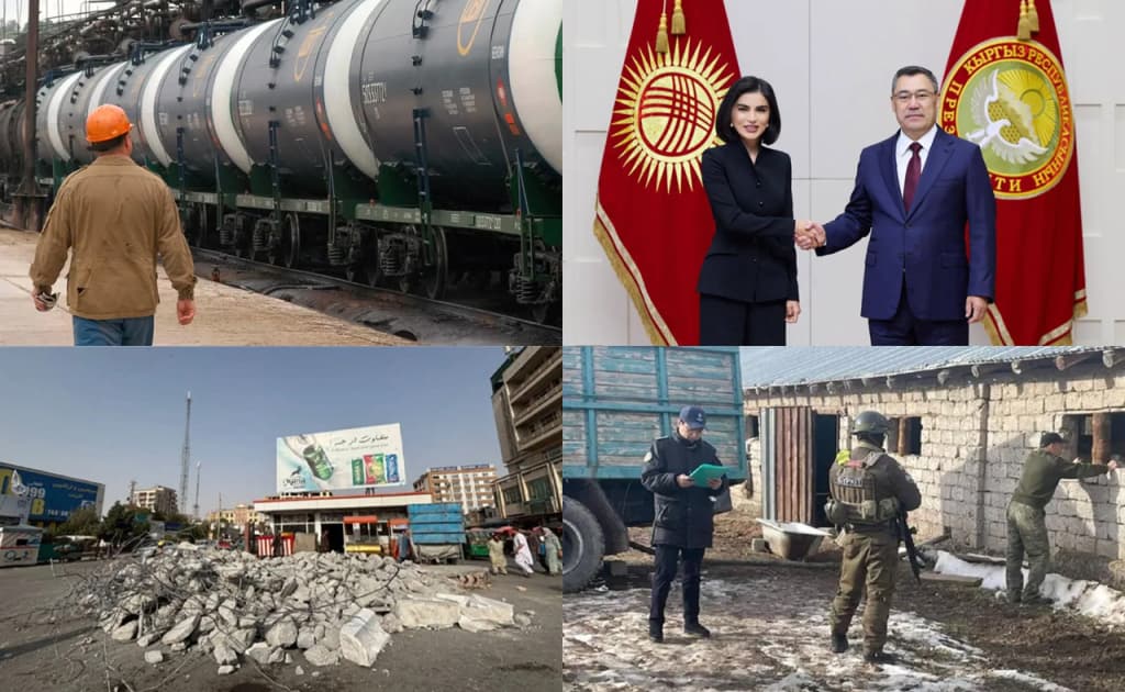 O‘zbek-qozoq chegarasidagi yashirin yo‘l, «Tolibon» buzdirgan Navoiy haykali va 81,79 mlrd so‘mga sotilgan oltin konlar — 20 avgust dayjesti