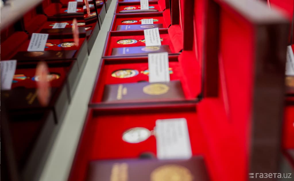 Mustaqillikning 34 yilligi bayrami arafasida fidoyilar mukofotlandi