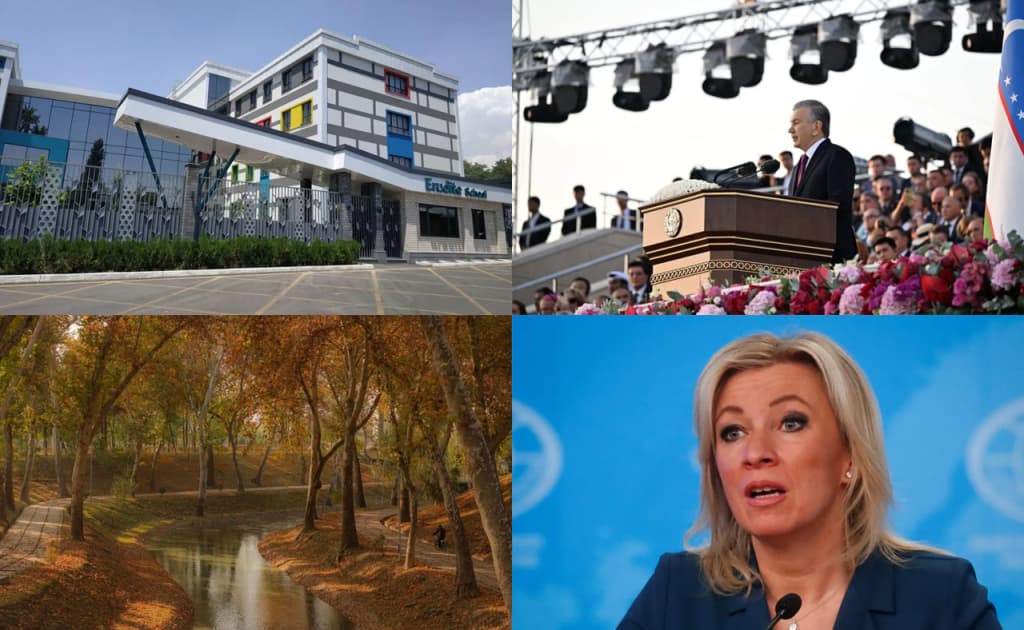 Zaxarovaning O‘zbekiston haqidagi bayonoti, Markaziy Osiyodagi xususiy maktablar narxlari va sentyabrdagi harorat — 29 avgust dayjesti