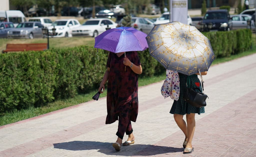 O‘zbekistonda hafta davomida +37 darajagacha issiq kuzatiladi