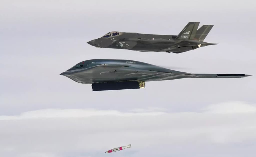 AQSH samolyoti Rossiya chegarasi yaqiniga bomba tashladi