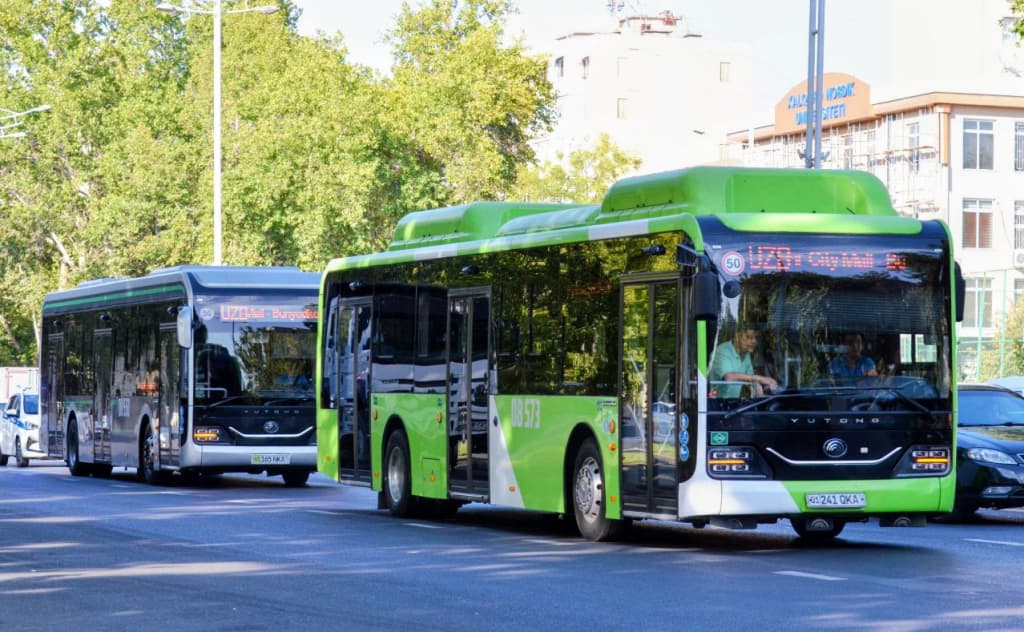 Тошкент  шаҳри ва вилоятини боғлайдиган янги автобус йўналиши йўлга қўйилди