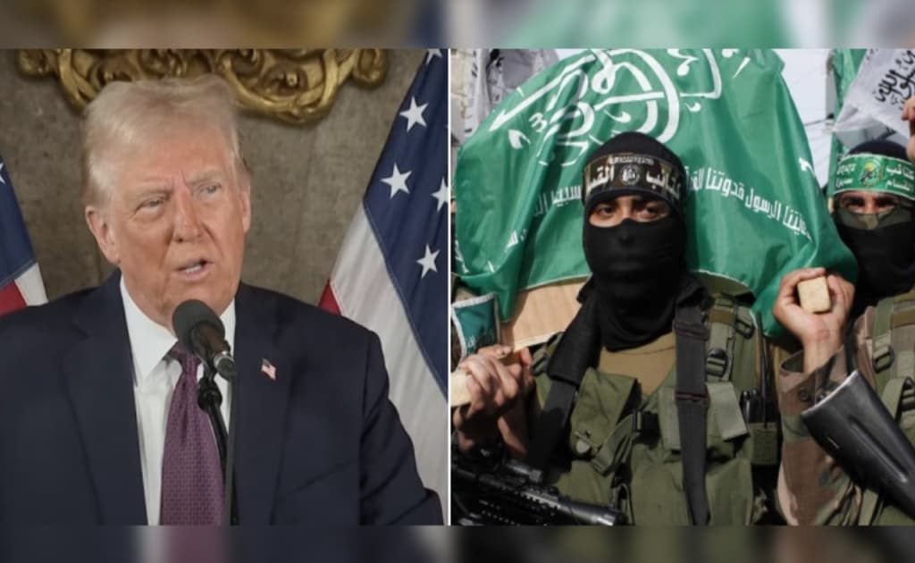 HAMAS Trampga maktub yo‘lladi