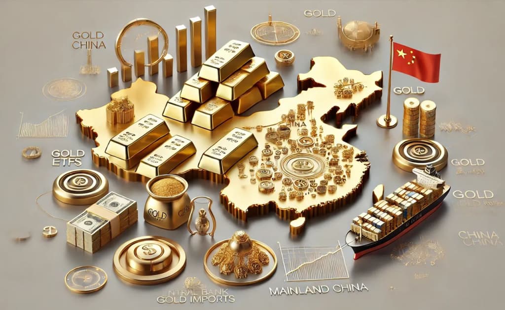 Xitoy butun dunyodan oltin yig‘moqda