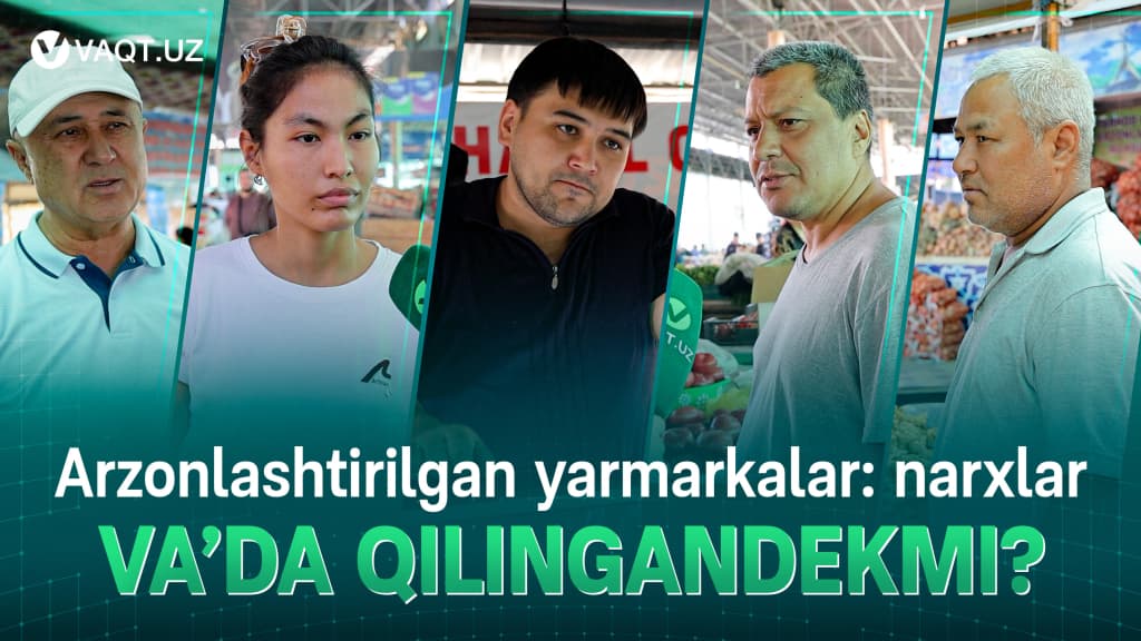 Arzonlashtirilgan yarmarkalar: narxlar vada qilingandekmi?