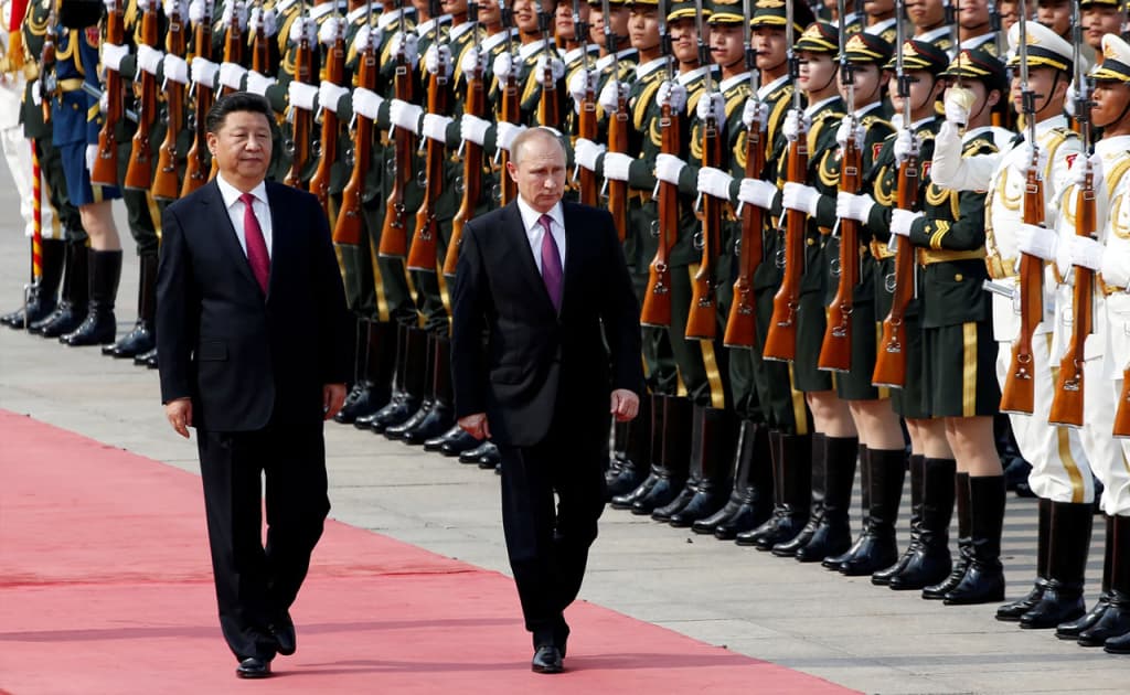 Rossiya Xitoyga Tayvanga bosqin uyushtirish tayyorgarligida ko‘maklashmoqda