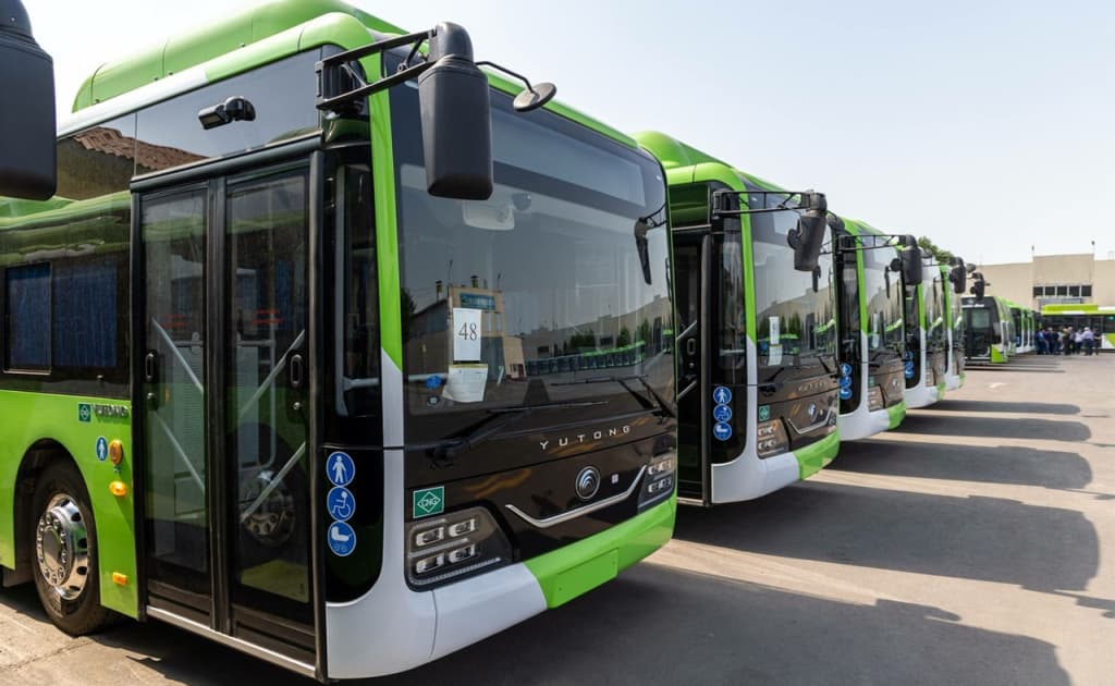2026 yilda Toshkentga 1000 ta yangi avtobus olib kelinadi