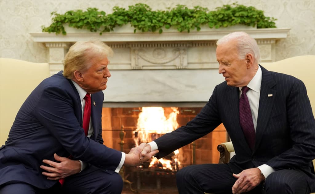 Bayden Trampga minnatdorlik bildirdi