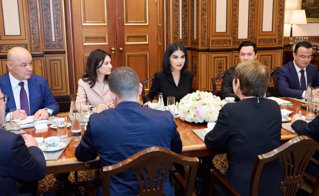 Saida Mirziyoyeva Yevropa tiklanish va taraqqiyot banki prezidenti bilan uchrashdi