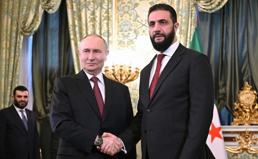 Putin 9 yil avval o‘zi «yo‘q qilmoqchi» bo‘lgan Suriyaning yangi rahbariga do‘stlik taklif qildi