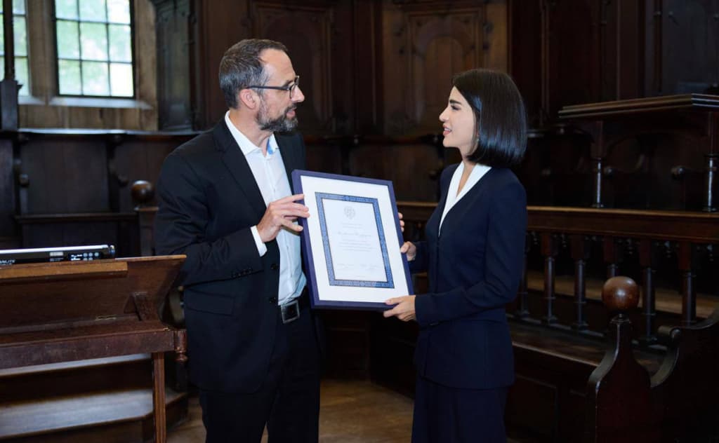 Saida Mirziyoyeva Oksford universiteti mukofotiga sazovor bo‘ldi