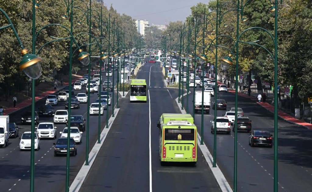 Toshkentdagi 10 ta ko‘chada BRT tizimi joriy etiladi