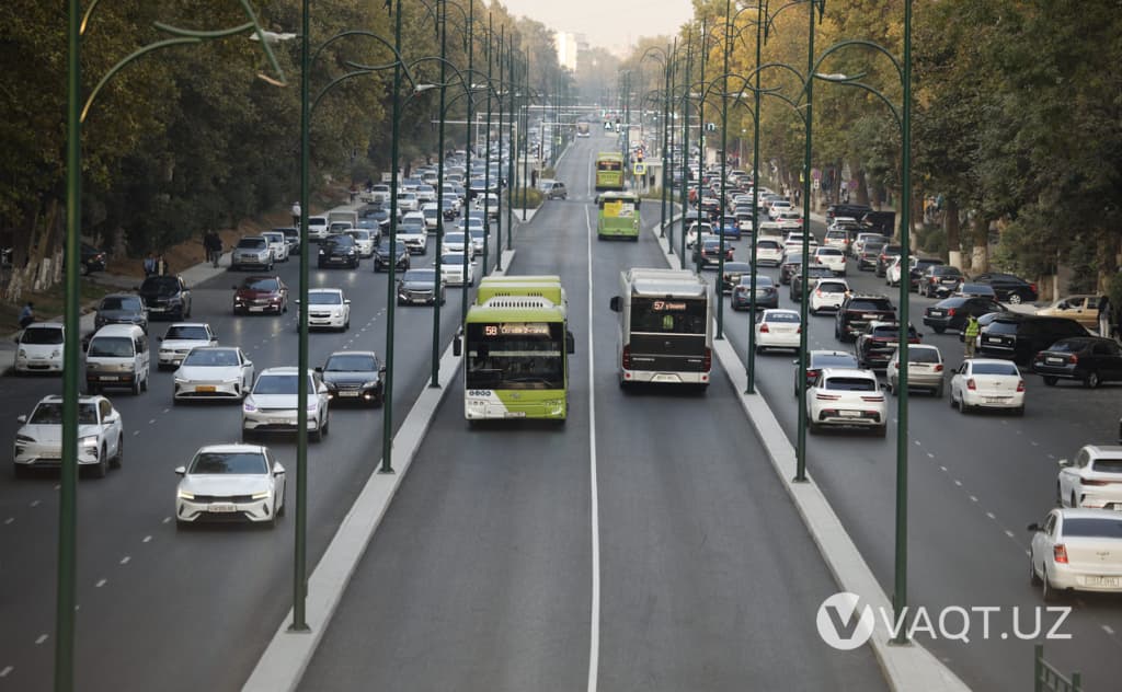 Shota Rustaveli ko‘chasida yana 4 ta avtobus yo‘nalishi harakati qayta tiklanadi