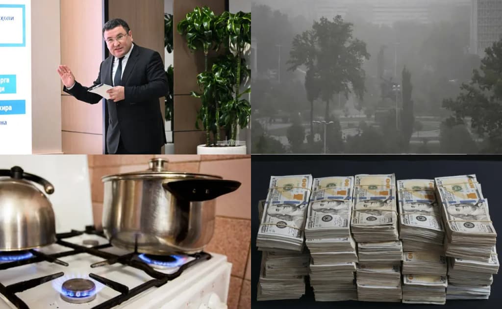 Tabiiy gazning 5 barobarga oshadigan me’yori, sun’iy intellekt loyihalariga 100 mln dollar va «yashirin iqtisodiyot» hissasi — 31 oktabr dayjesti