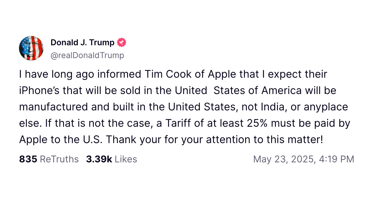 Trump social