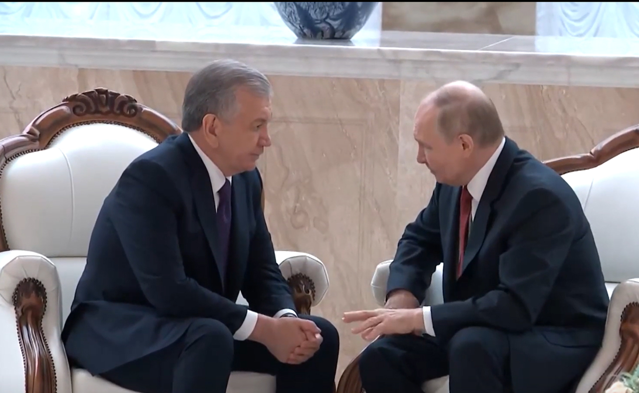 Putin mirziyoyev