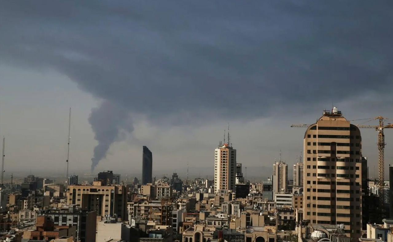 Tehran fire
