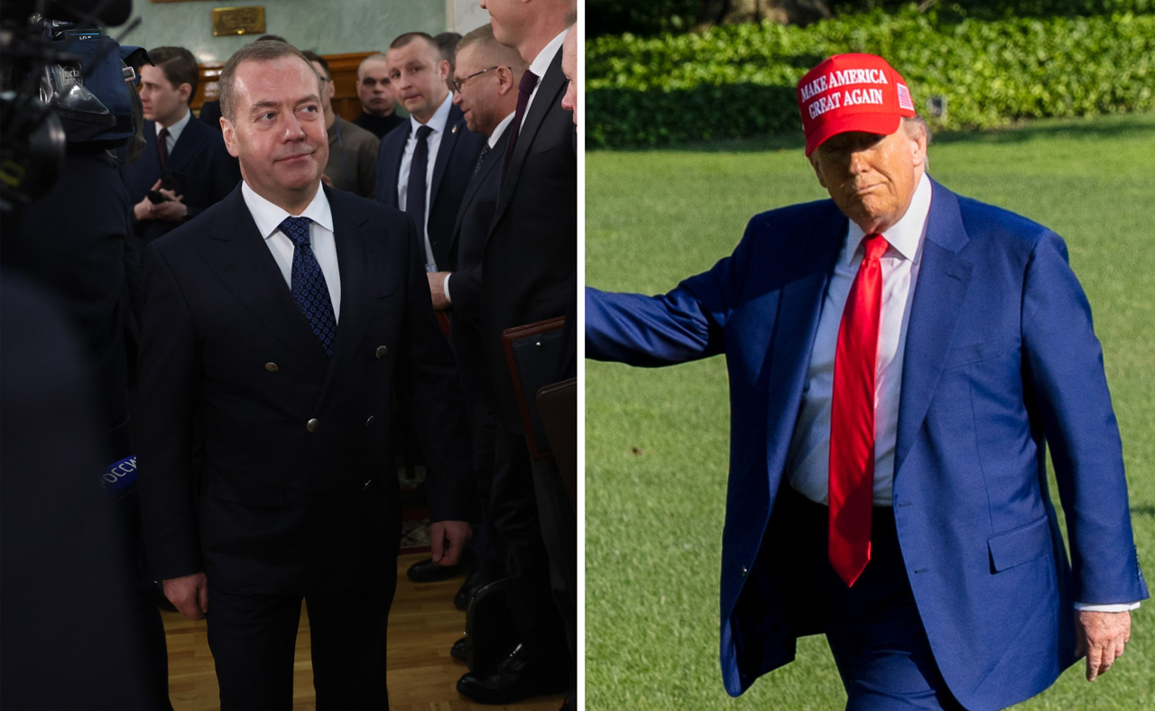 Trump medvedev