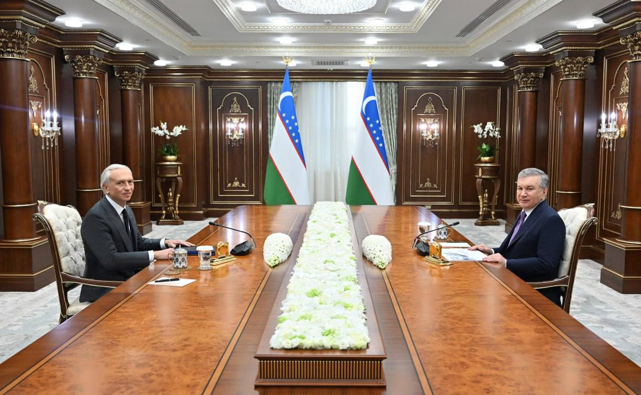 Gazprom mirziyoyev