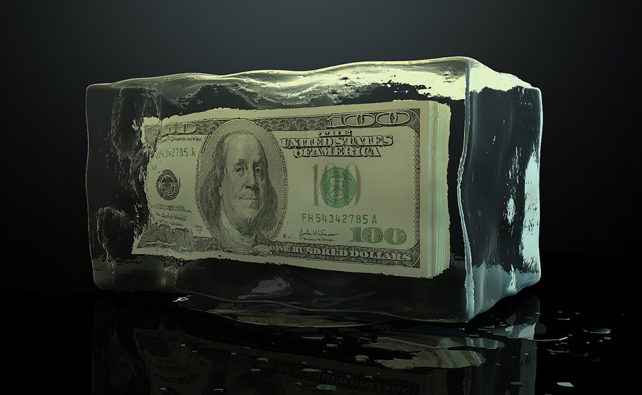 Russian freezed mone