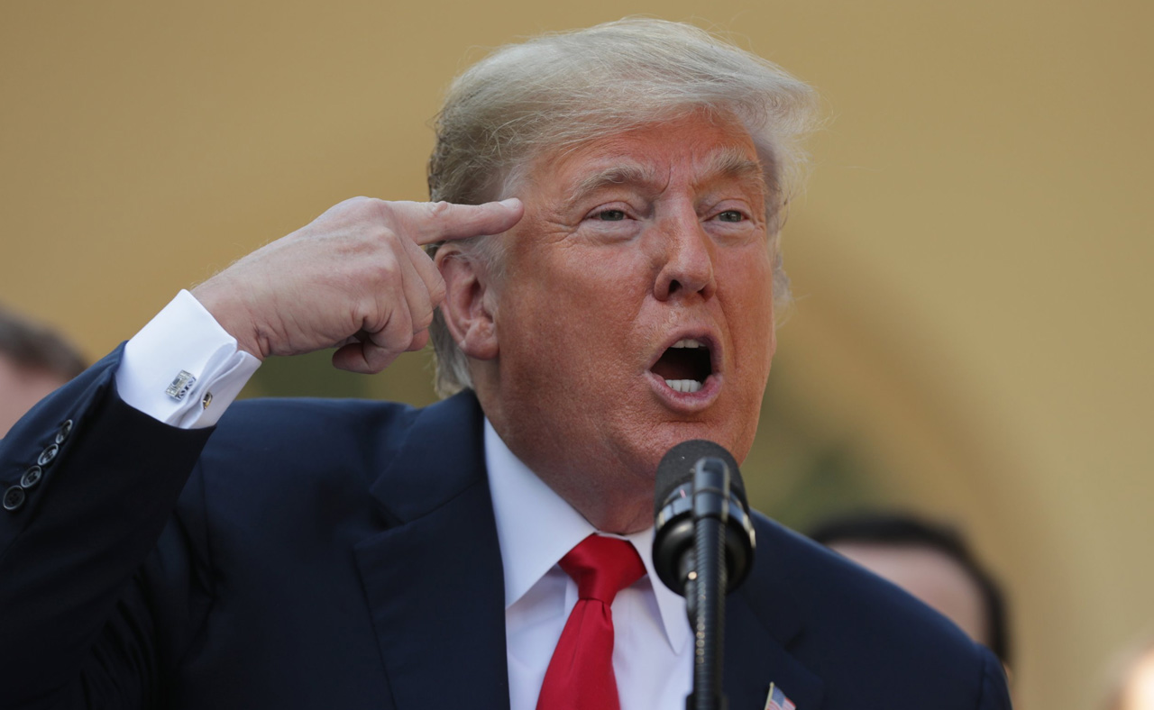Trump mad
