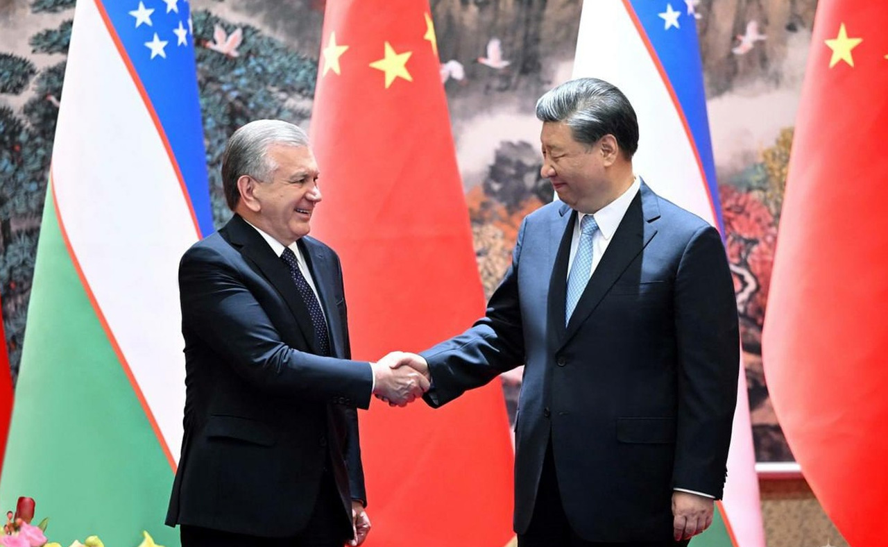 Mirziyoyev china
