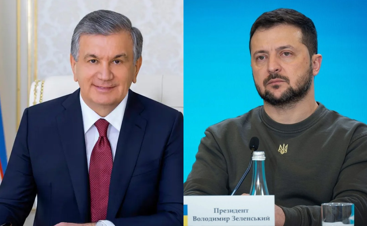 Mirziyoyev zelenskiy