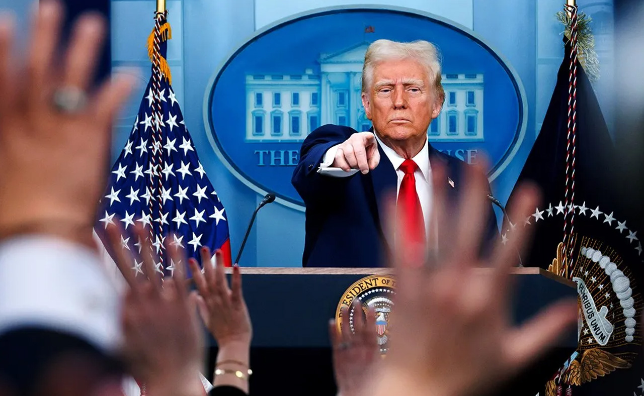 Trump breefing