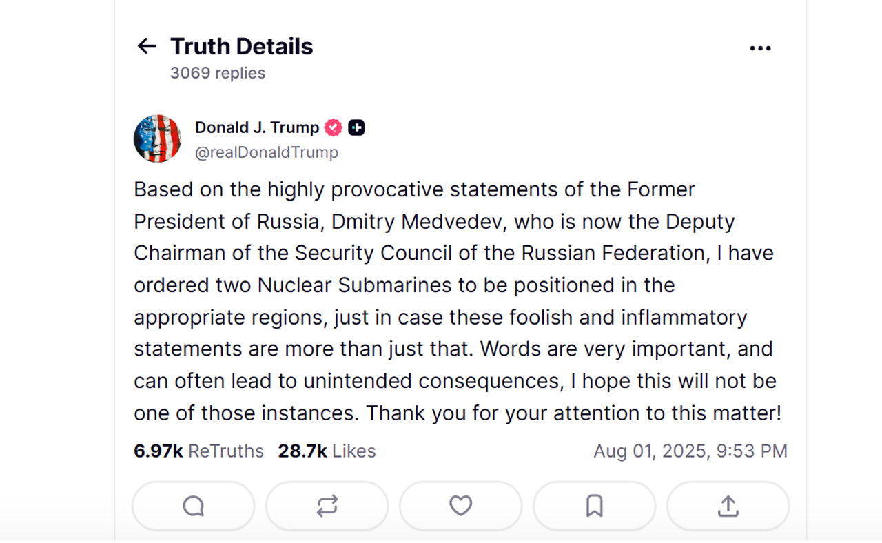 Trump speach