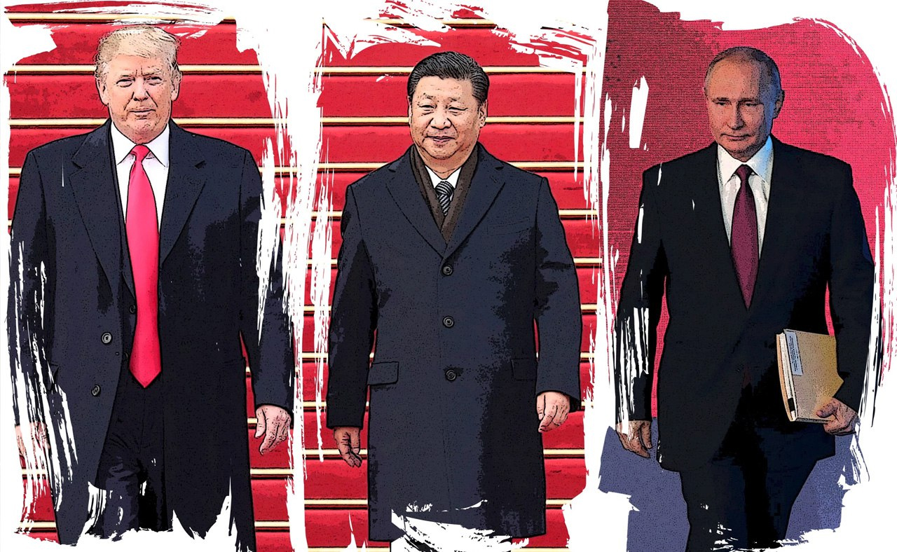 Usa china russia
