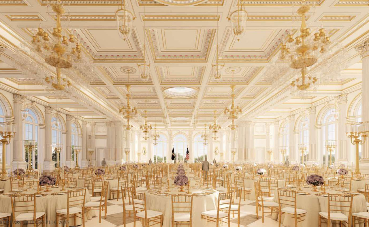 White house hall