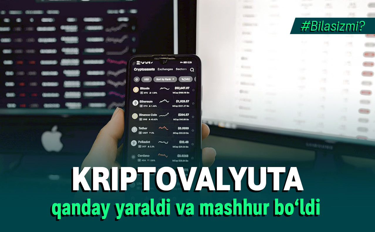 Kriptovalyuta qanday yaraldi
