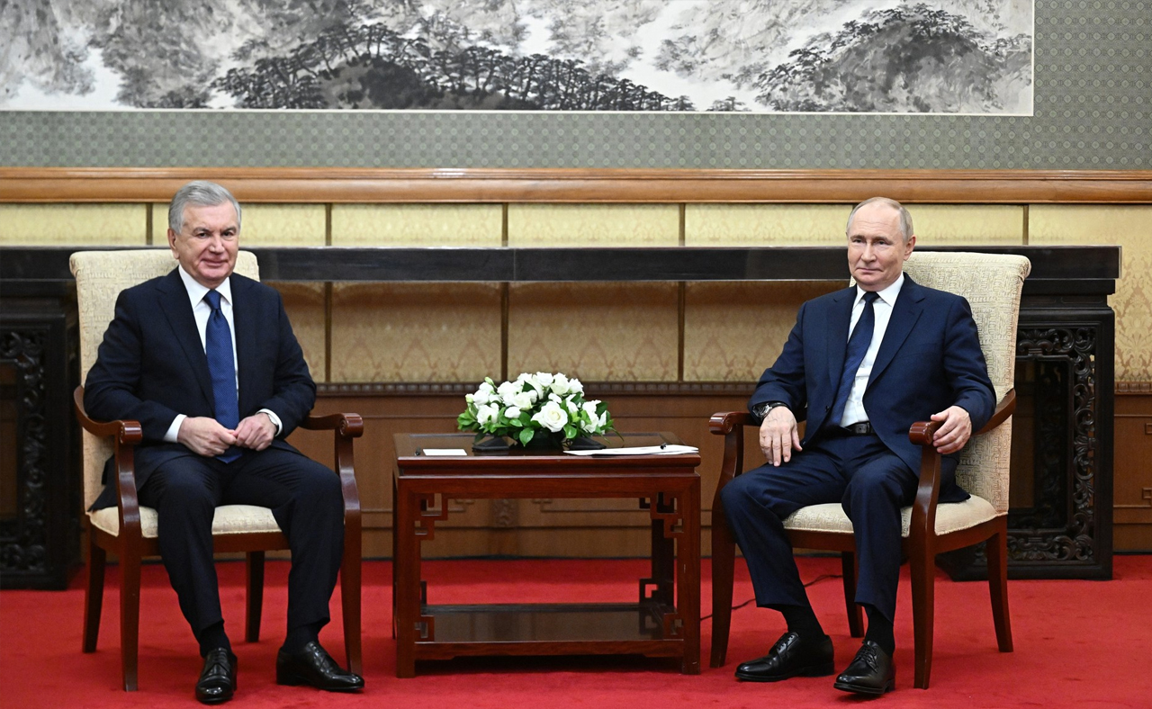 Putin mirziyoyev