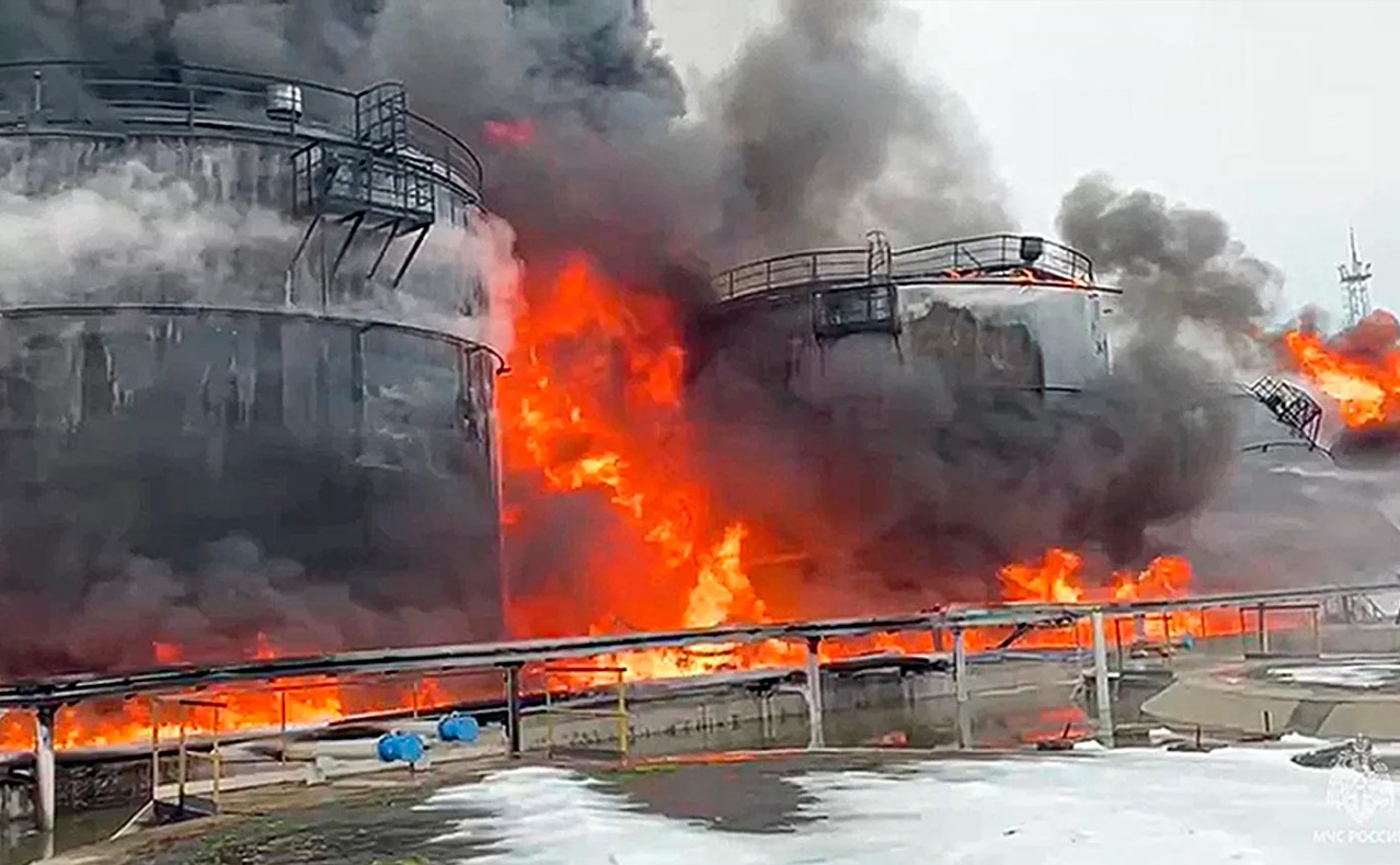 Russian oil plants
